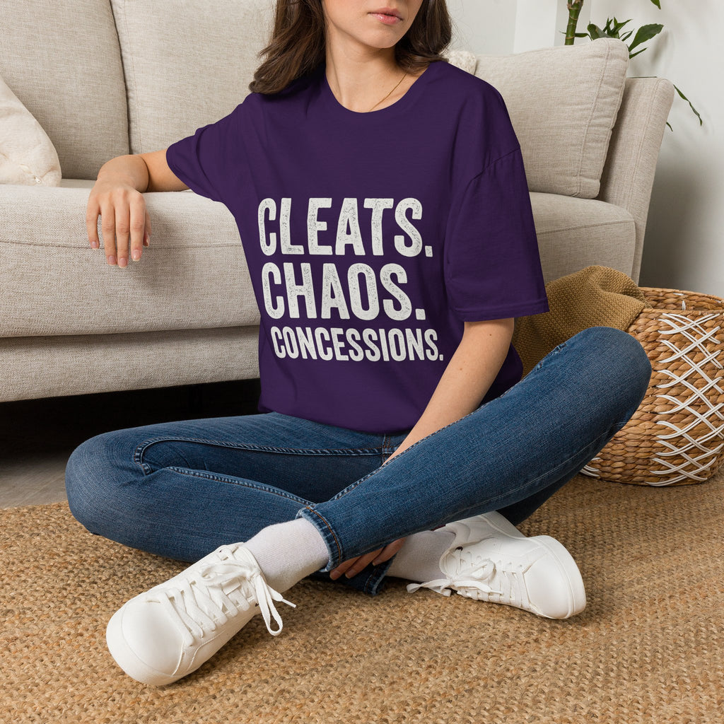 Cleats. Chaos. Concessions T-Shirt