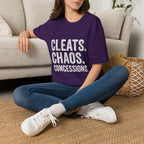 Cleats. Chaos. Concessions T-Shirt