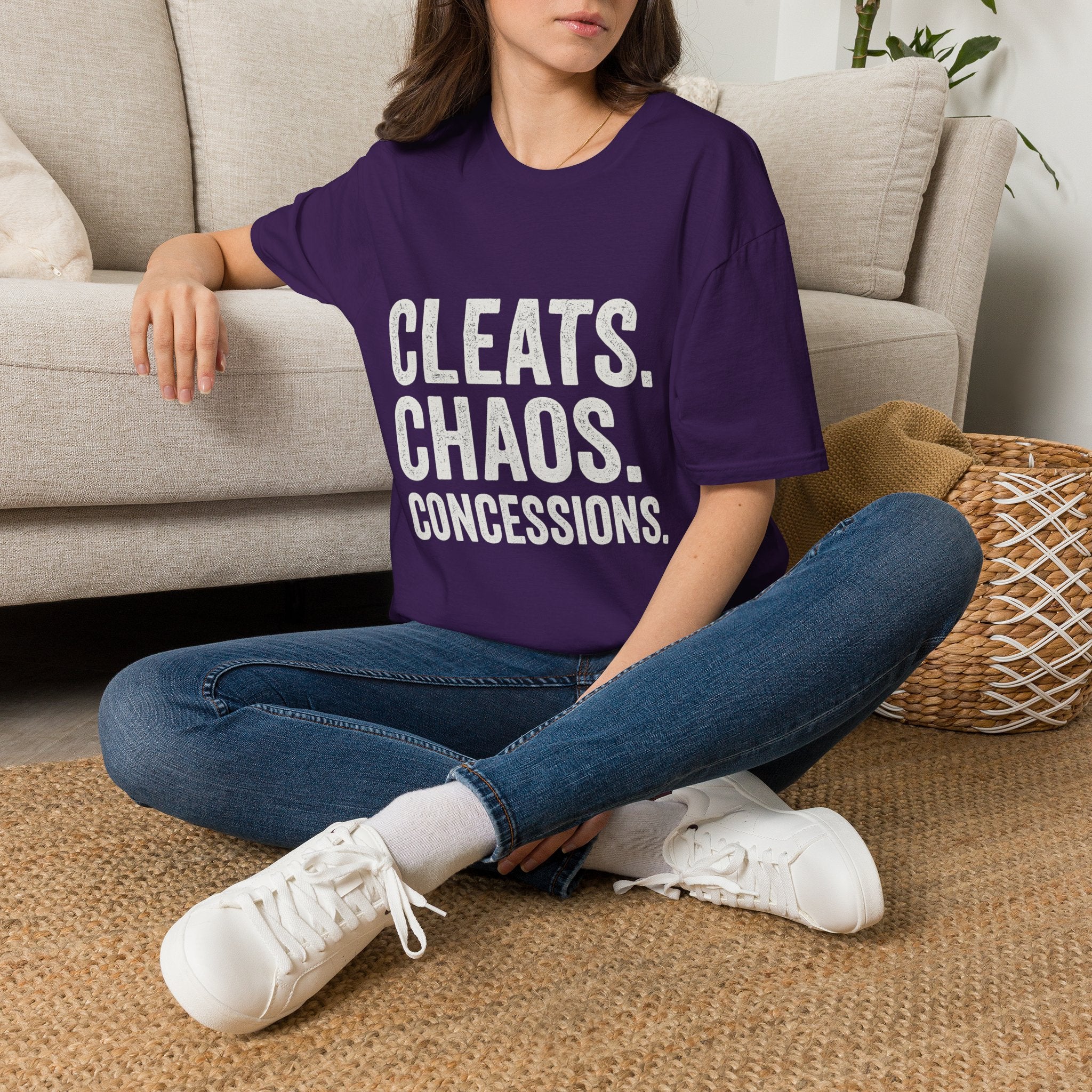 Cleats. Chaos. Concessions T-Shirt