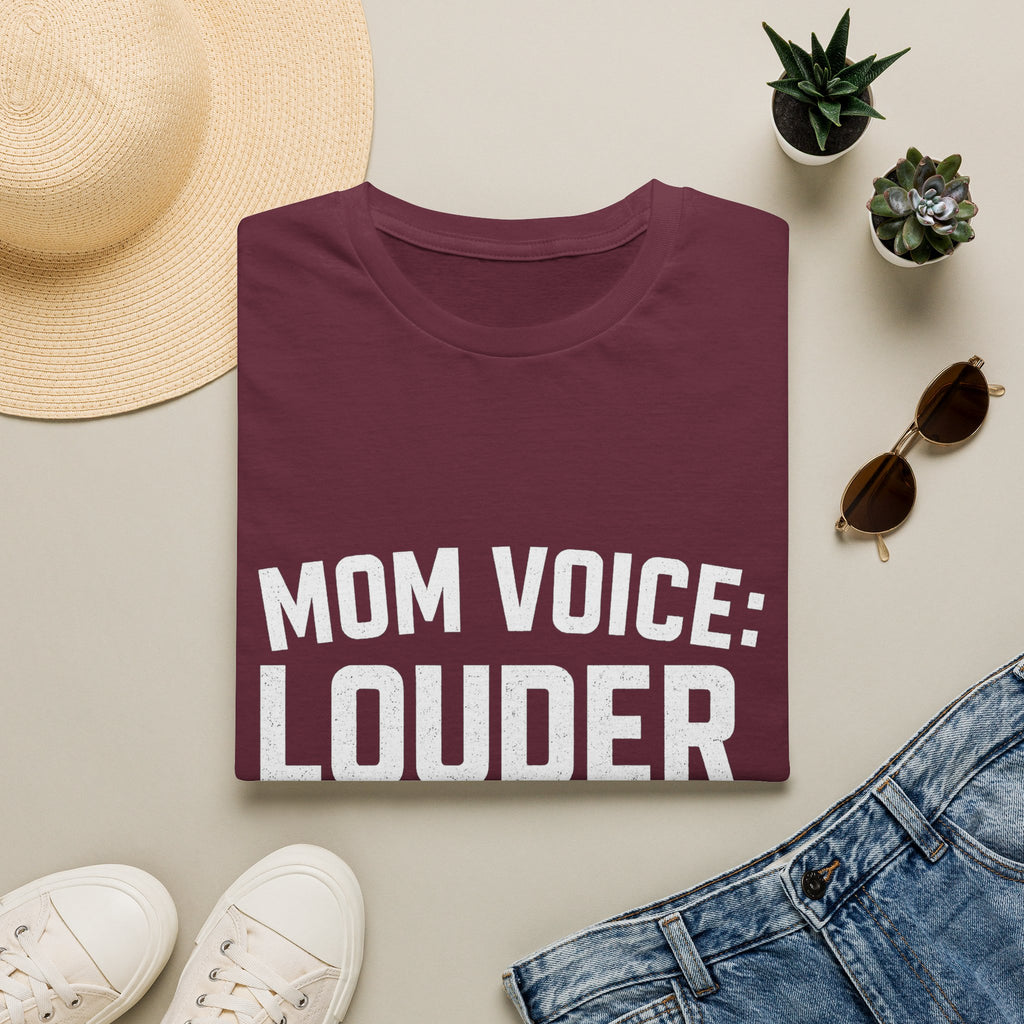 Mom Voice: Louder Than The Announcer T-Shirt