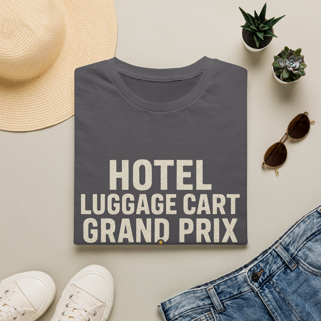 Hotel Luggage Cart Grand Prix: Pit Crew T-Shirt