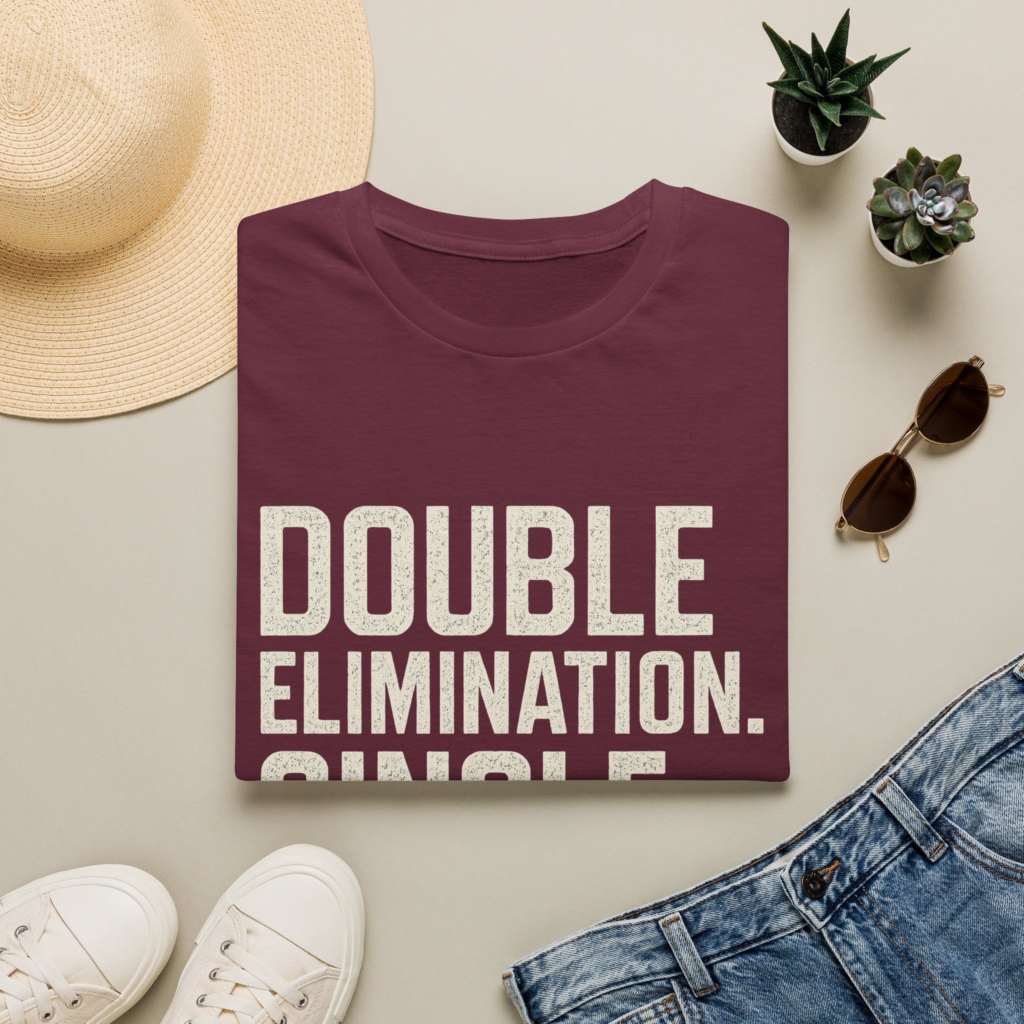 Double Elimination. Single Coffee T-Shirt