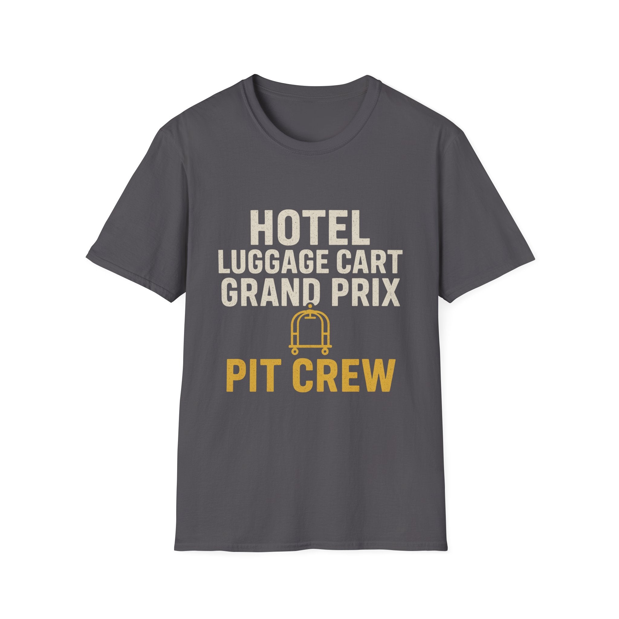 Hotel Luggage Cart Grand Prix: Pit Crew T-Shirt