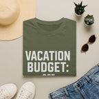 Vacation Budget: See 'tournament Fees.' T-Shirt