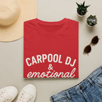 Carpool Dj & Emotional Support Human T-Shirt