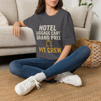 Hotel Luggage Cart Grand Prix: Pit Crew T-Shirt