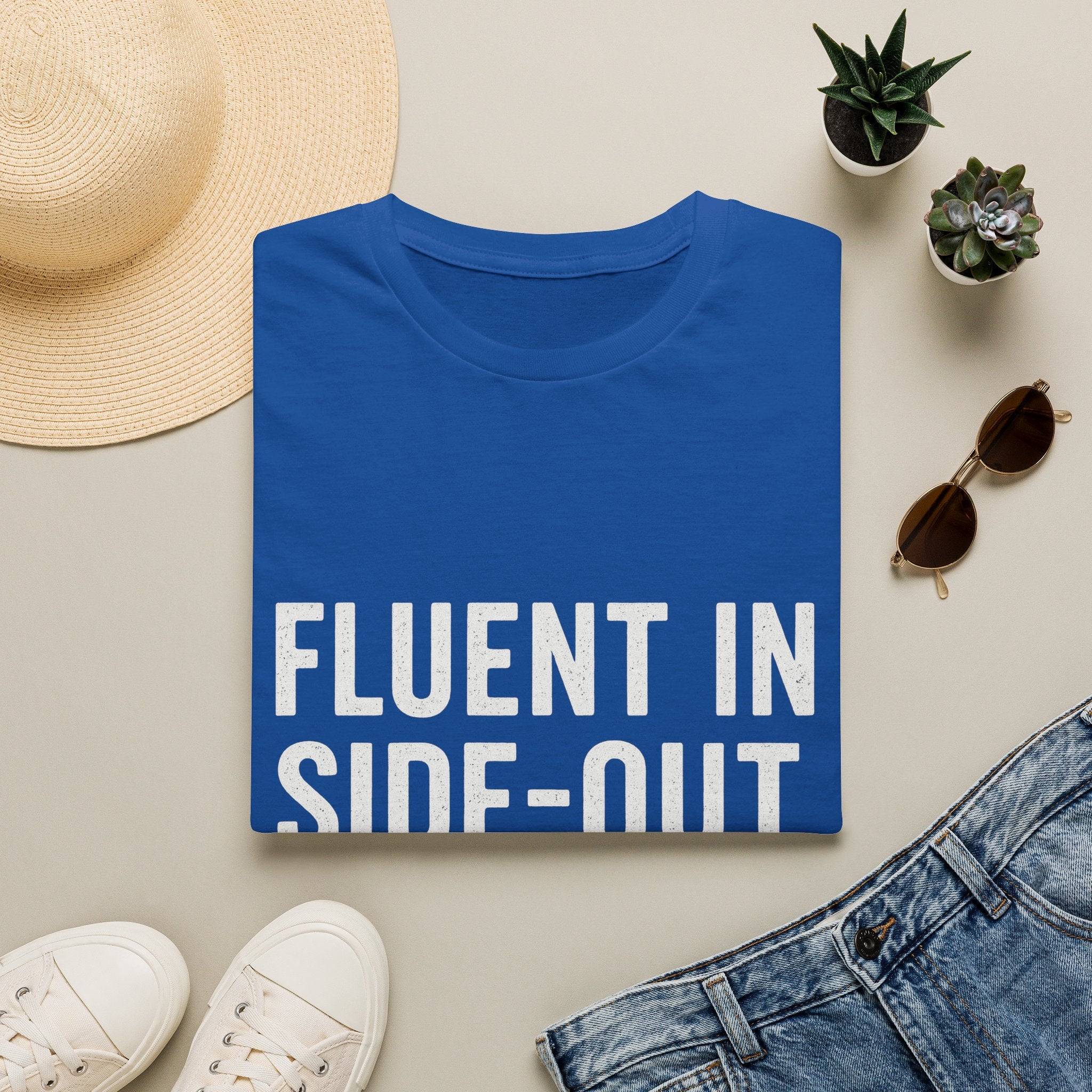 Fluent In Side-out & Carpool T-Shirt
