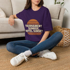 Tournament Sunrise, Hotel Sunset T-Shirt